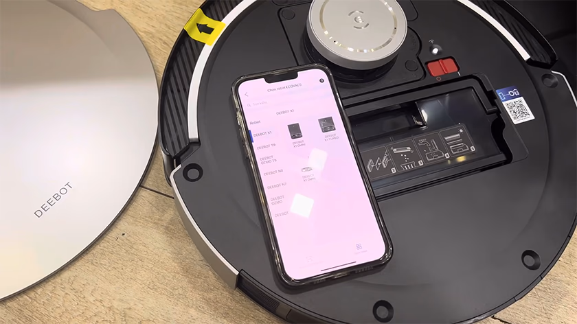 Kết nối WiFi robot hút bụi Ecovacs Deebot qua app Ecovacs Home trên điện thoại