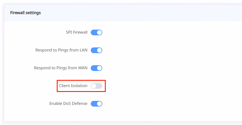 Cách tắt AP Isolation trên modem FPT để kết nối robot hút bụi